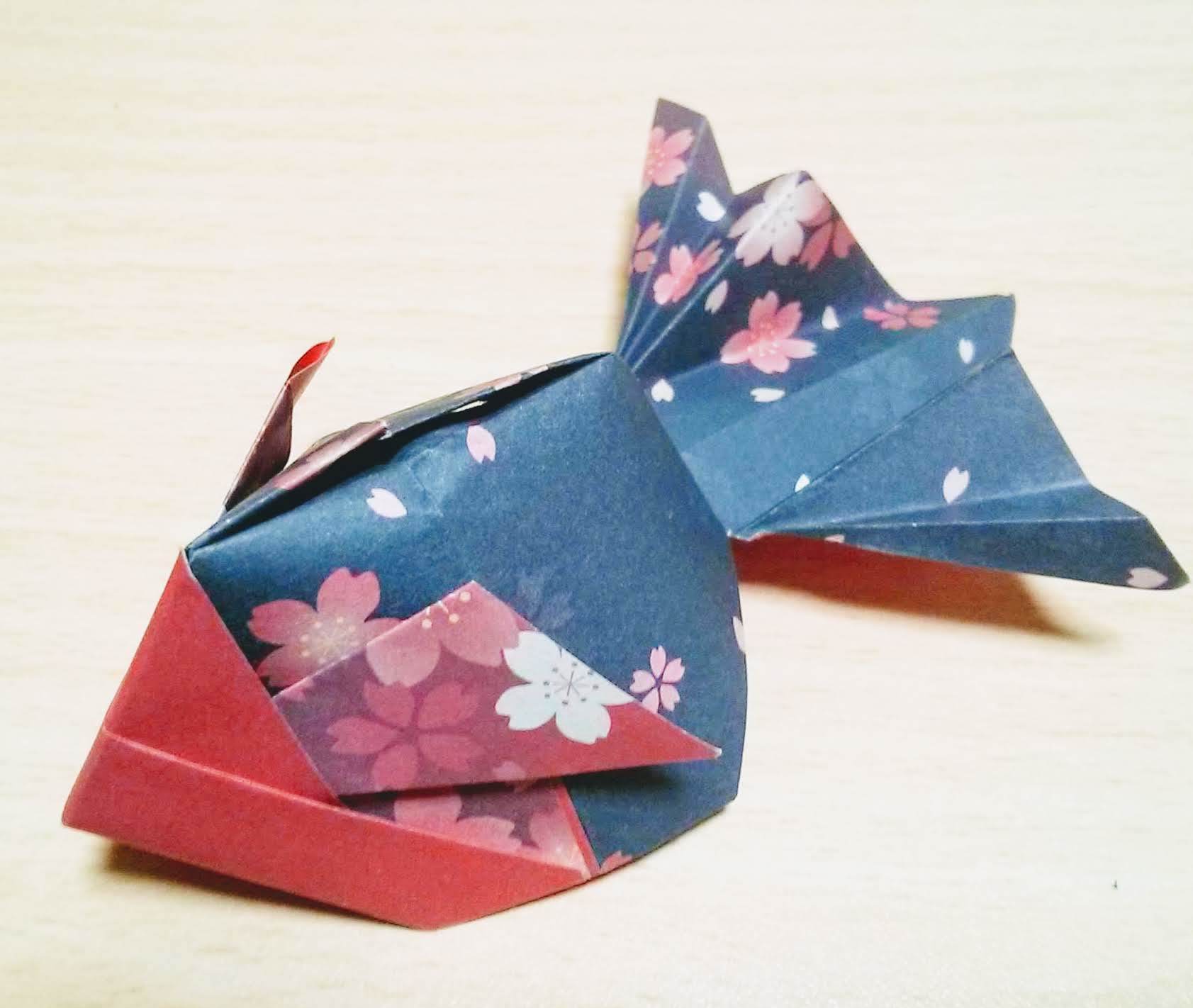 折り紙 金魚 の折り方6 1選 七夕にもおすすめな簡単な作り方をご紹介 暮らし の
