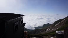 赤岳天望荘からの眺め