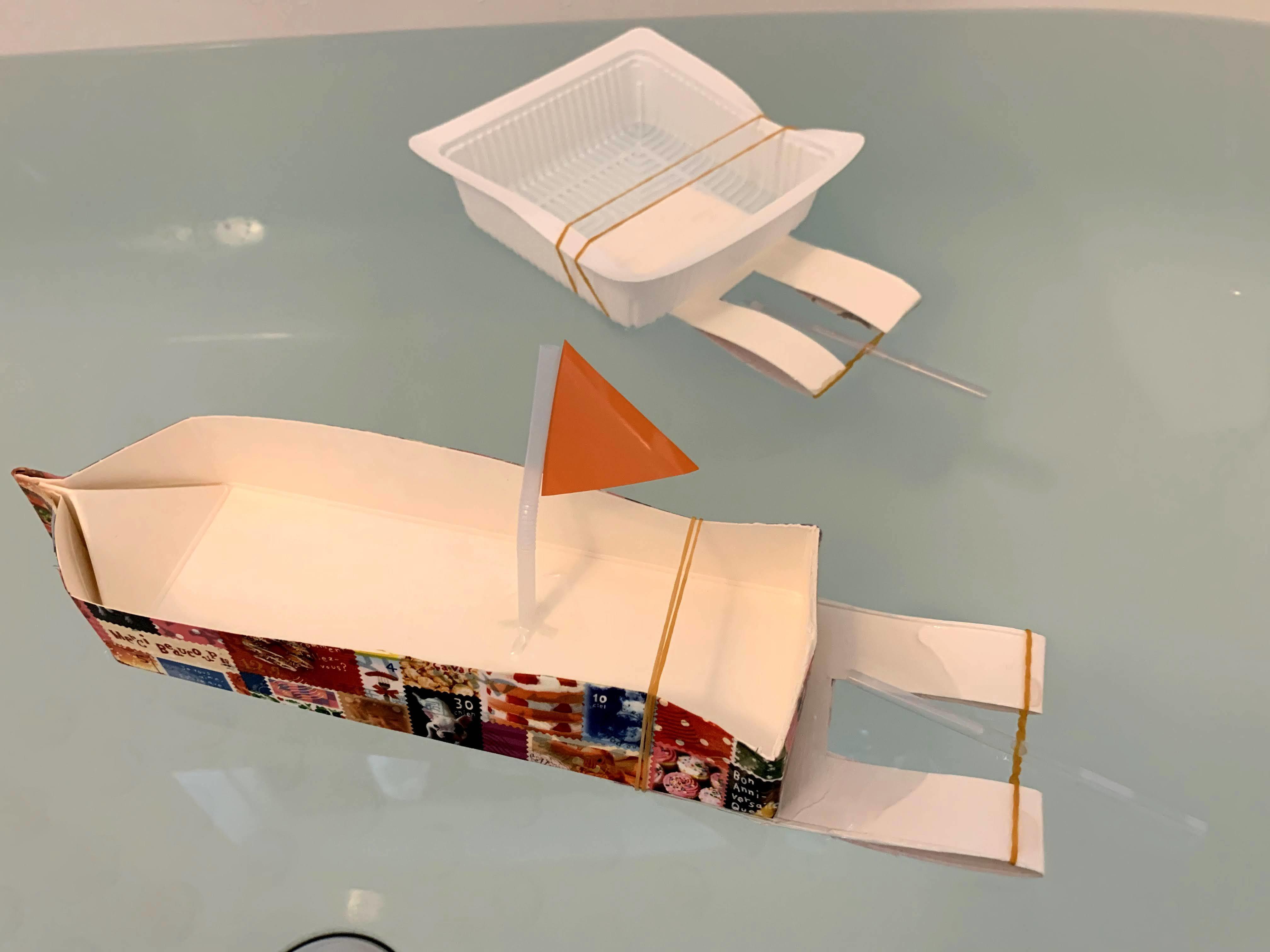 牛乳パックで船工作の作り方 お風呂で動く船を簡単に手作りする方法はコレ 2ページ目 暮らし の