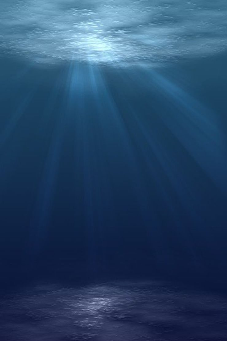 海の底