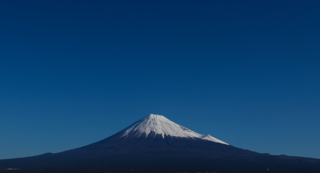 富士宮側から見た富士山