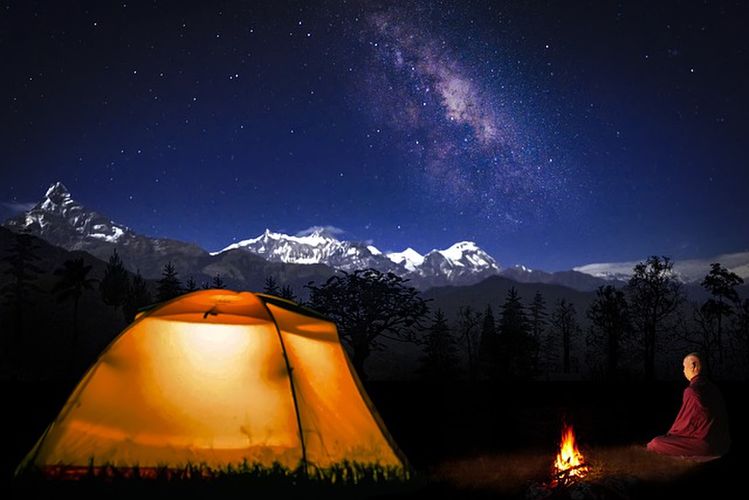 星空の綺麗なキャンプ場
