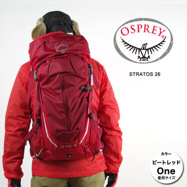 激安価格の osprey stratos 50 ストラトス50 登山ハイク 黒 ザック