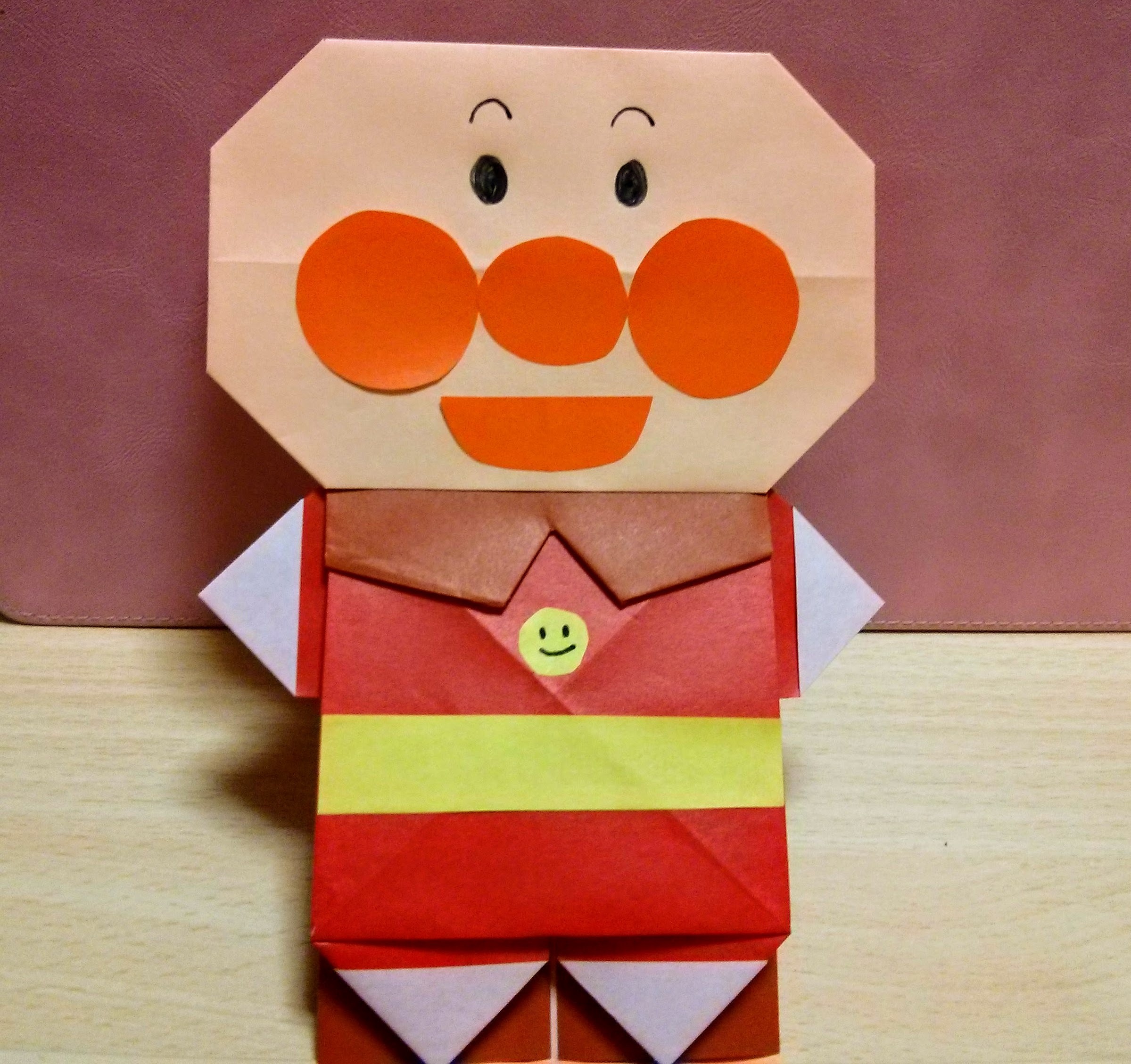 折り紙 アンパンマン の折り方講座 顔から体まで全身の作り方とは Kurashi No