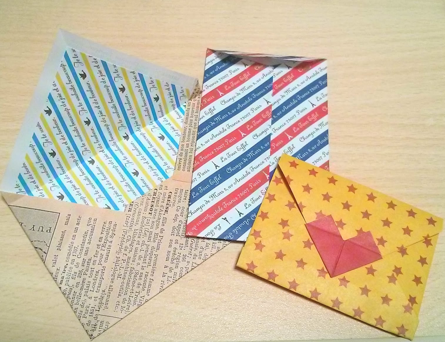 手作り封筒の作り方 ハンドメイドで可愛い簡単な作り方をご紹介 Kurashi No