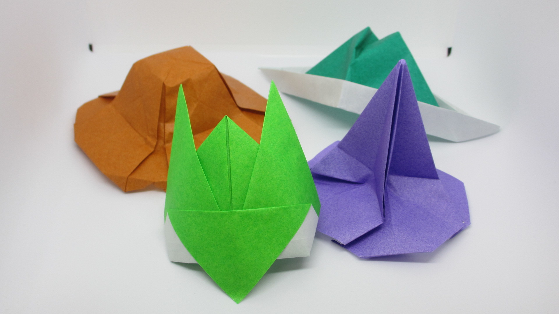 折り紙で作る 帽子 6選 簡単で楽しい立体でかぶれる折り方もご紹介 Kurashi No