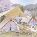 【連載】キャンジョがおすすめしたいお花見キャンプ特集！2020年の桜の見頃とおすすめキャンプスポットは？